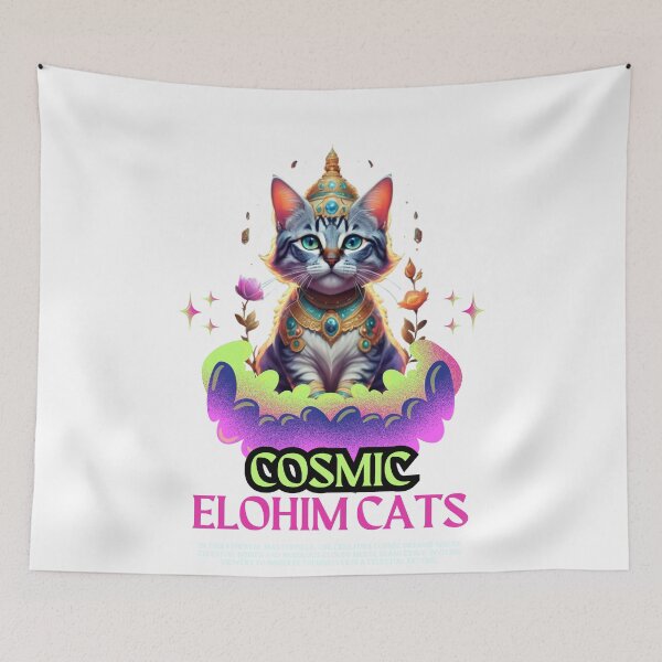 Item preview, Cosmic Elohim Cats designed and sold by PatronesKawai.