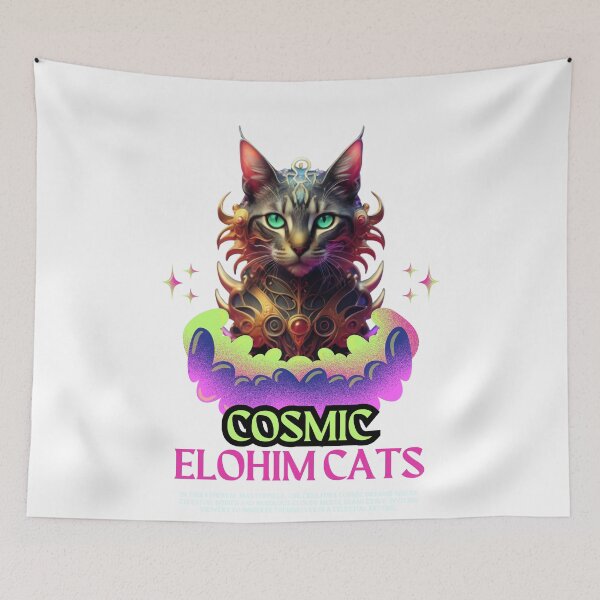 Item preview, Cosmic Elohim Cats II designed and sold by PatronesKawai.