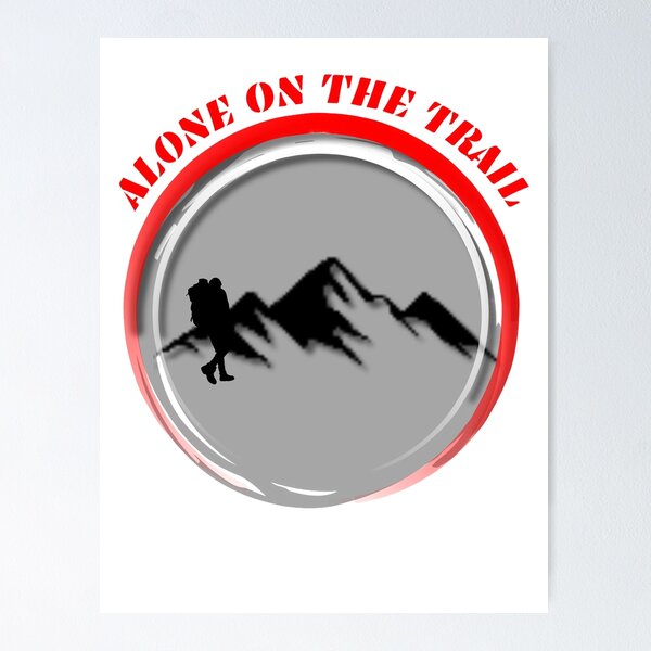 Item preview, alone on the trail designed and sold by StonePine.