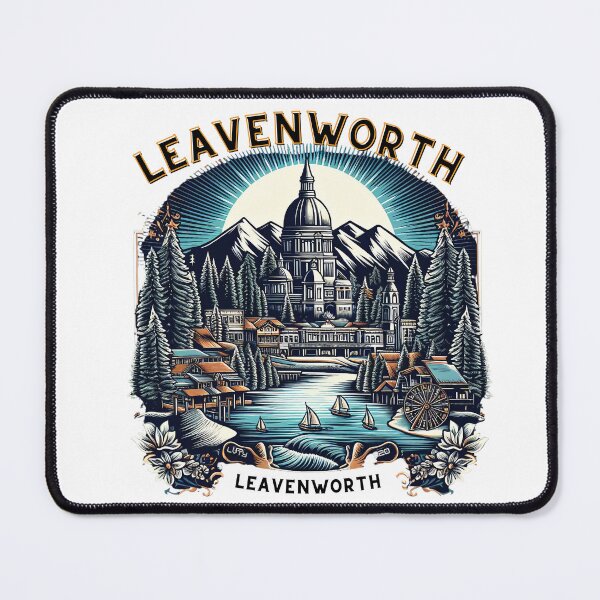 Item preview, Leavenworth: A City of History and Culture designed and sold by Digital Dreams Arts.