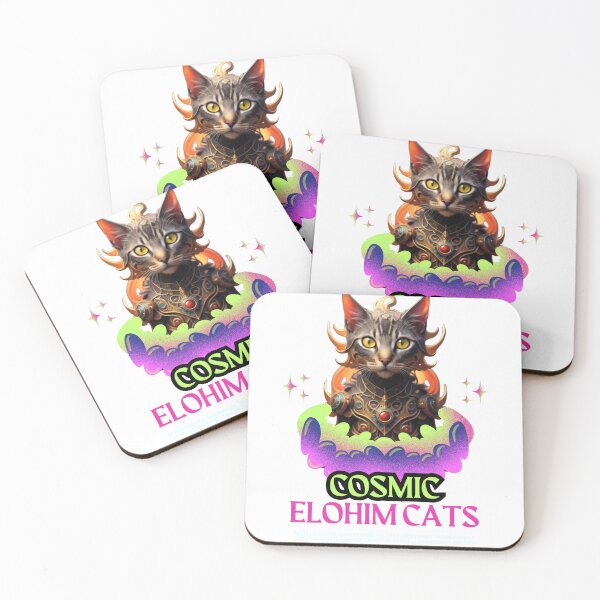 Item preview, Cosmic Elohim Cats III designed and sold by PatronesKawai.