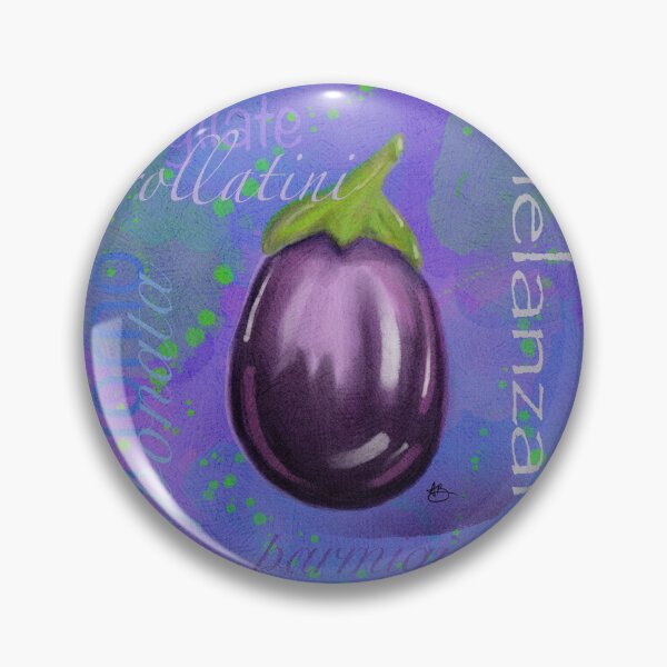 Item preview, Eggplant artwork perfect for your favorite Chef designed and sold by Angela Balazs.