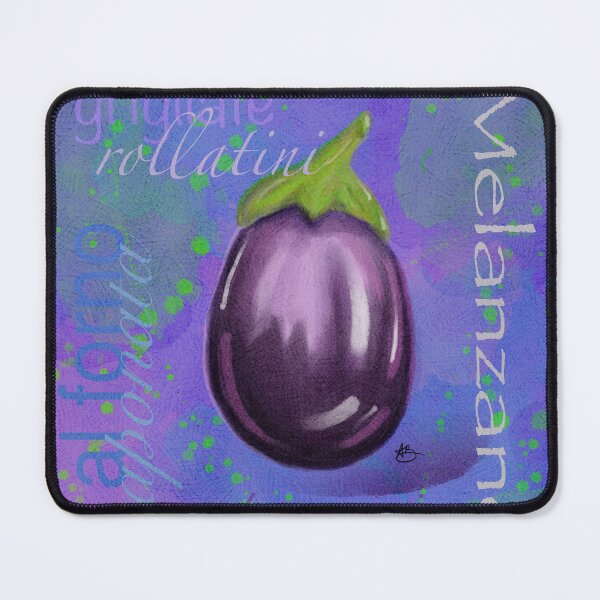 Item preview, Eggplant artwork perfect for your favorite Chef designed and sold by Angela Balazs.