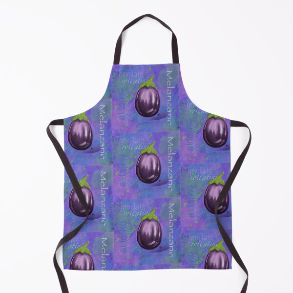 Item preview, Eggplant artwork perfect for your favorite Chef designed and sold by Angela Balazs.