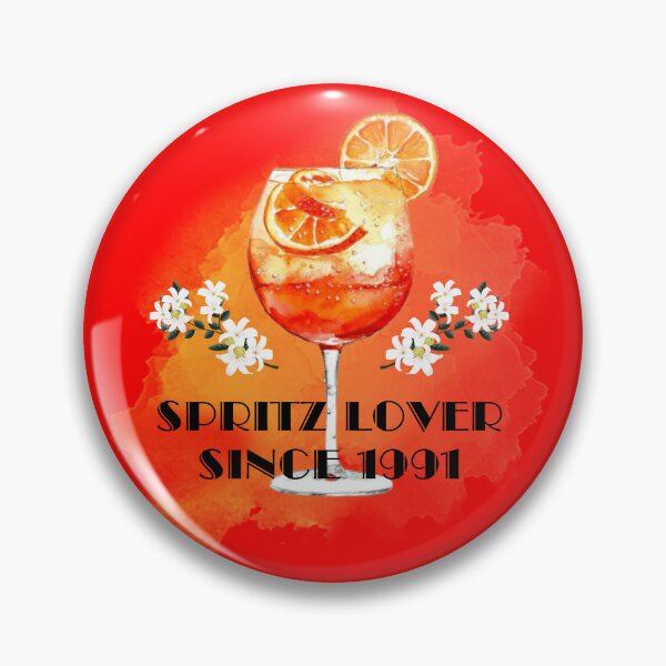 Item preview, Spritz Lover 1991, watercolor, aperol, artwork designed and sold by Numbers-Art.