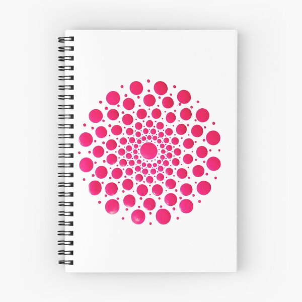 Item preview, Pink Dot Mandala designed and sold by Cardiff Creative.