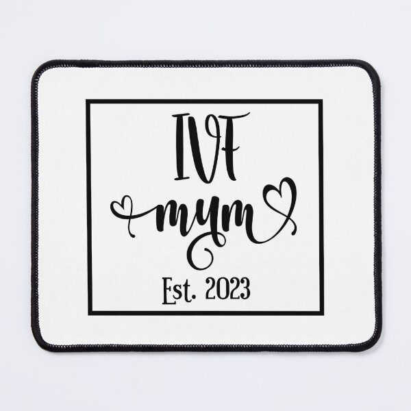Item preview, IVF MUM Est 2023 - A Heartwarming IVF Tale designed and sold by EmeraldeaArt.