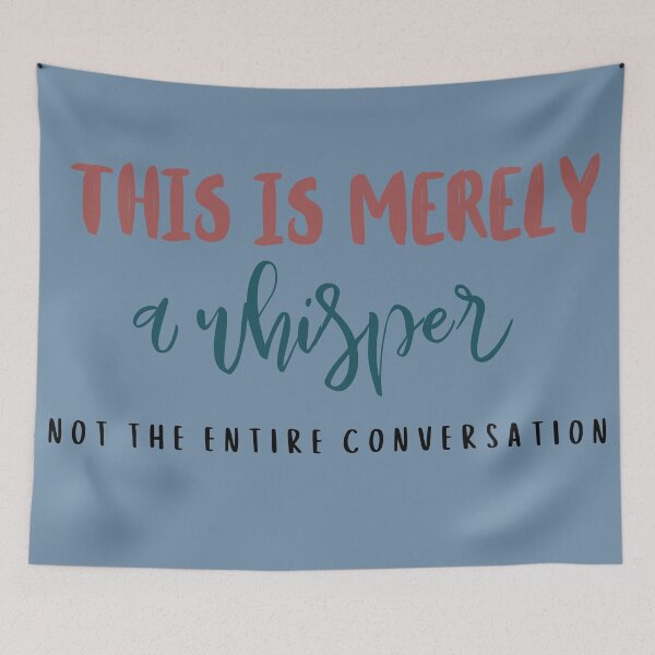 Item preview, This is merely a whisper not the entire conversation designed and sold by DunuStore.