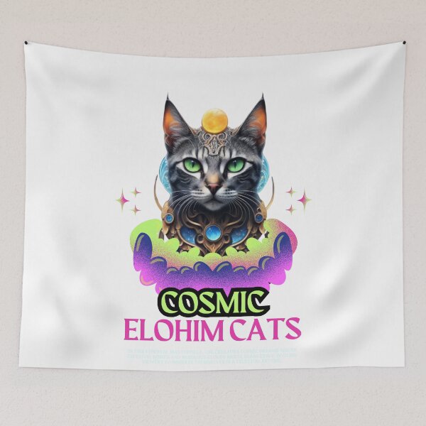 Item preview, Cosmic Elohim Cats V designed and sold by PatronesKawai.
