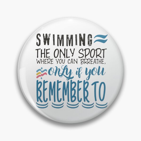 Item preview, Swimming Humor: Don't Forget to Breathe T-Shirt. designed and sold by BENMBARK.