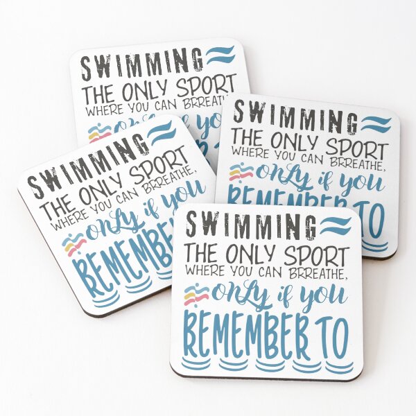 Item preview, Swimming Humor: Don't Forget to Breathe T-Shirt. designed and sold by BENMBARK.