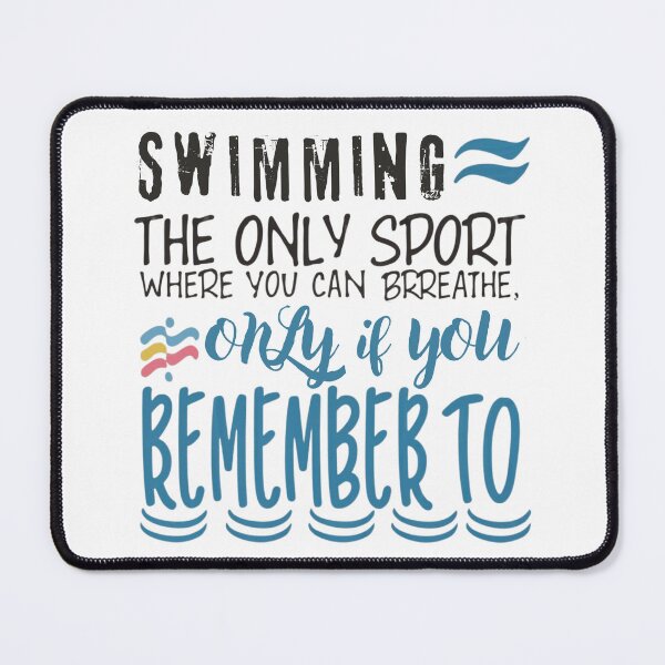Item preview, Swimming Humor: Don't Forget to Breathe T-Shirt. designed and sold by BENMBARK.