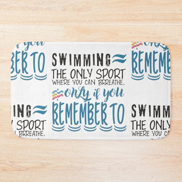 Item preview, Swimming Humor: Don't Forget to Breathe T-Shirt. designed and sold by BENMBARK.