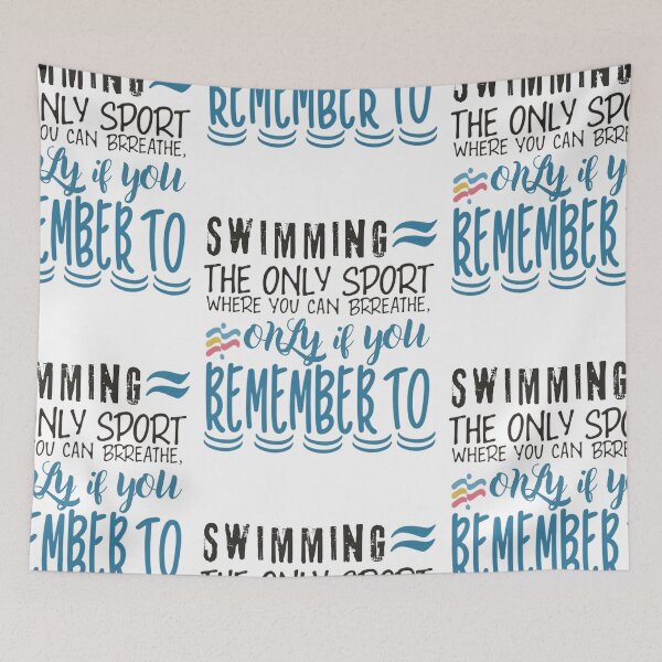 Item preview, Swimming Humor: Don't Forget to Breathe T-Shirt. designed and sold by BENMBARK.