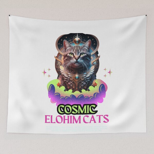 Item preview, Cosmic Elohim Cats VI designed and sold by PatronesKawai.