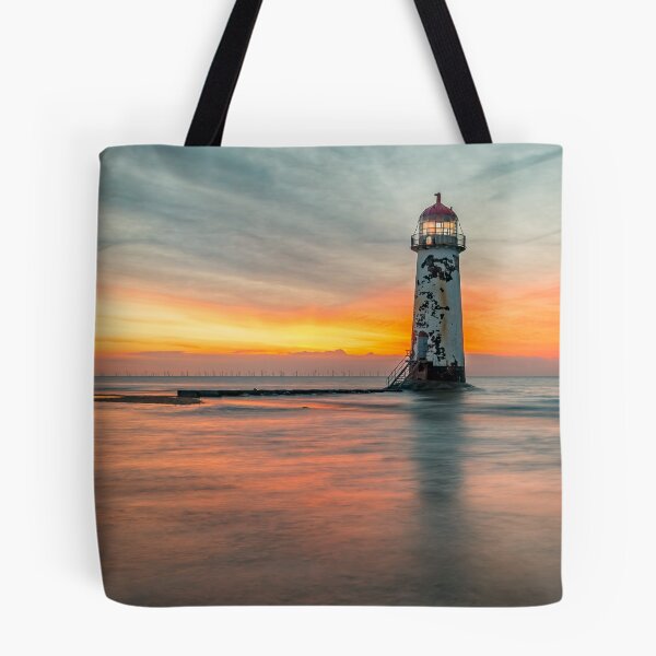 Item preview, Talacre Lighthouse Sunset Wales designed and sold by AJEvans.
