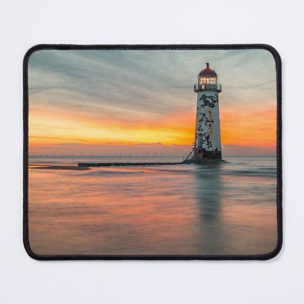 Item preview, Talacre Lighthouse Sunset Wales designed and sold by AJEvans.