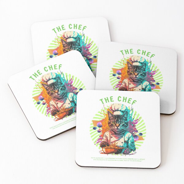 Item preview, Chef Cat designed and sold by PatronesKawai.