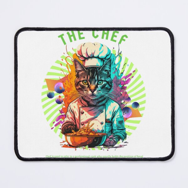 Item preview, Chef Cat designed and sold by PatronesKawai.