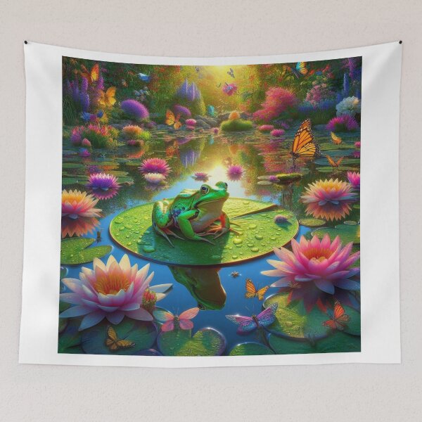 Item preview, Marsh Maestro - Frog's Croaky Symphony designed and sold by ProgressMagnet.