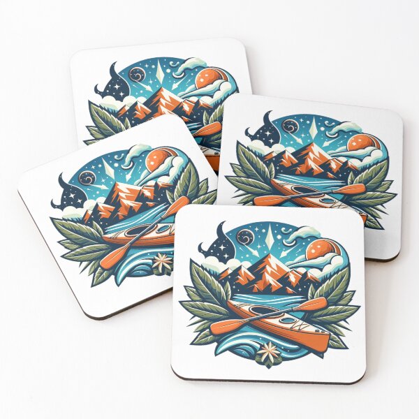 Item preview, Nature’s Rhythm: kayaking logo designed and sold by VistaMar.