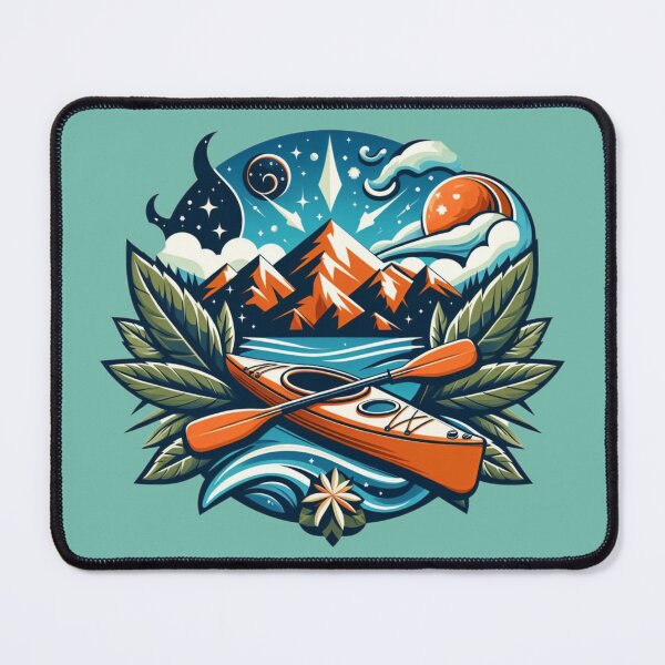 Item preview, Nature’s Rhythm: kayaking logo designed and sold by VistaMar.