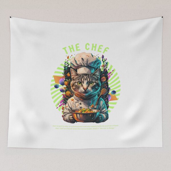 Item preview, Cat Chef II designed and sold by PatronesKawai.