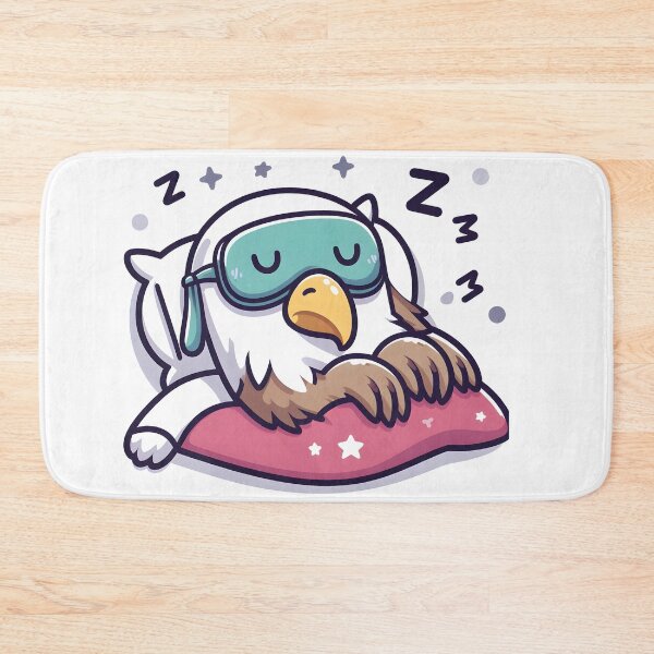 Item preview, Kawaii Eagle: A Sleeping Mask designed and sold by CanvasCutie.