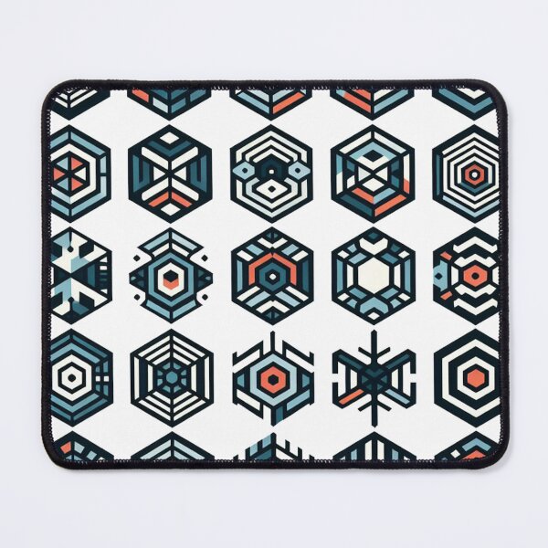 Item preview, Hexagon pattern design designed and sold by perfect-radius.
