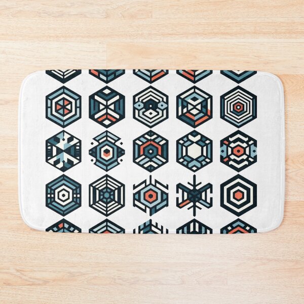 Item preview, Hexagon pattern design designed and sold by perfect-radius.