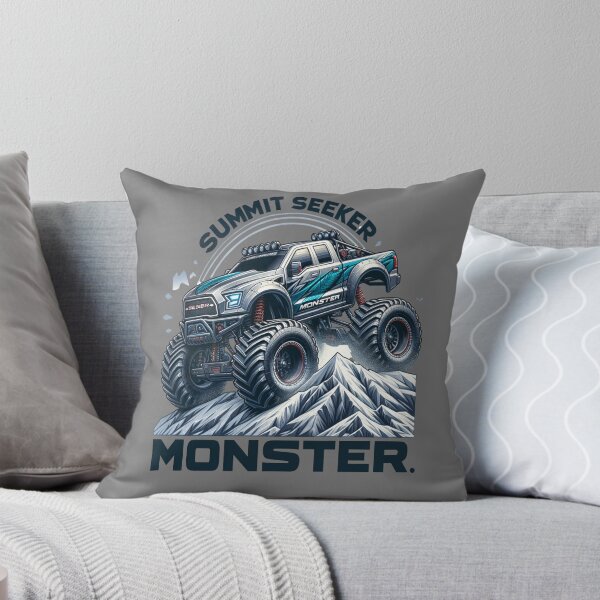 Item preview, Monster remote truck - Summit seeker monster - Monster Trucks Are My Jam designed and sold by JansenGS.