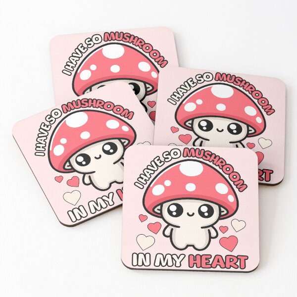 Item preview, I Have So Mushroom In My Heart! Cute Mushroom Pun designed and sold by PMCreative.