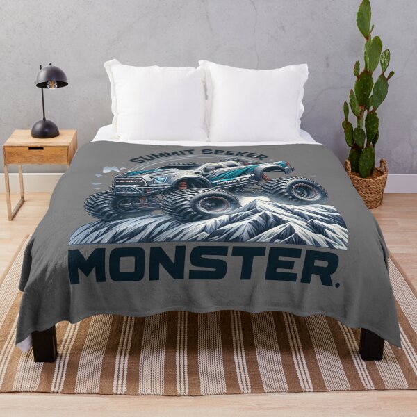 Item preview, Monster remote truck - Summit seeker monster - Monster Trucks Are My Jam designed and sold by JansenGS.