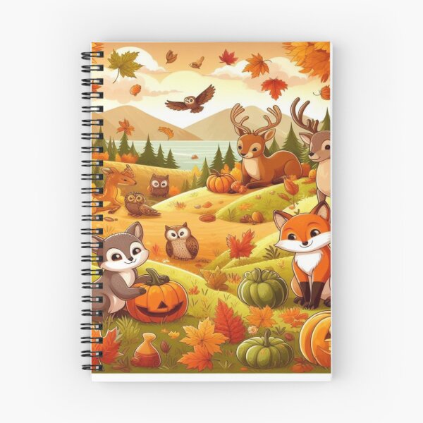 Item preview, Forest Animals in Autumn designed and sold by FrancelaSegura.