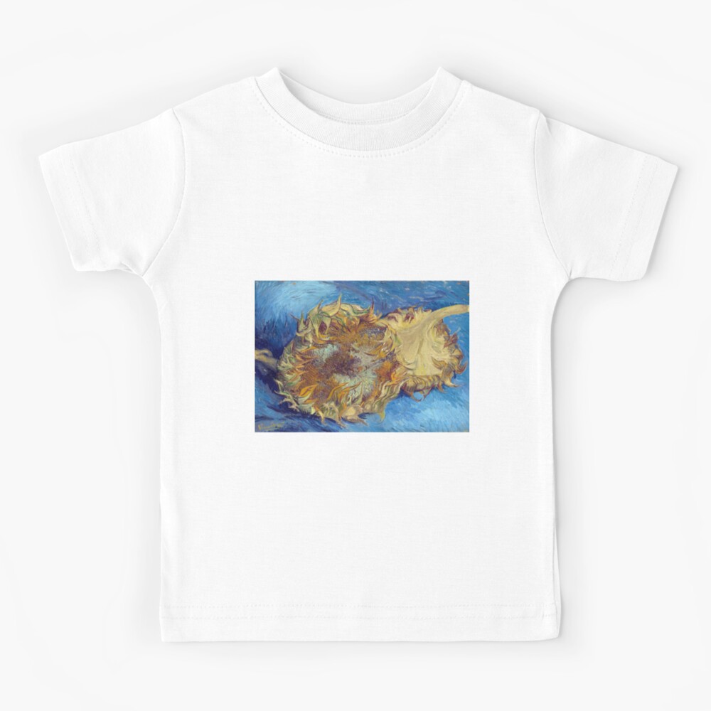 vincent van gogh sunflowers t shirt