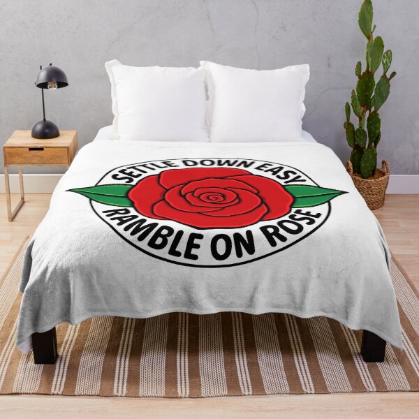 Item preview, Ramble on Rose. Red Rose with Leaves designed and sold by maboles.