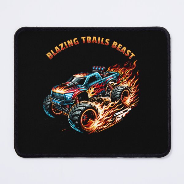 Item preview, Monster remote truck - Blazing trails beast - Monster Trucks Are My Jam designed and sold by JansenGS.