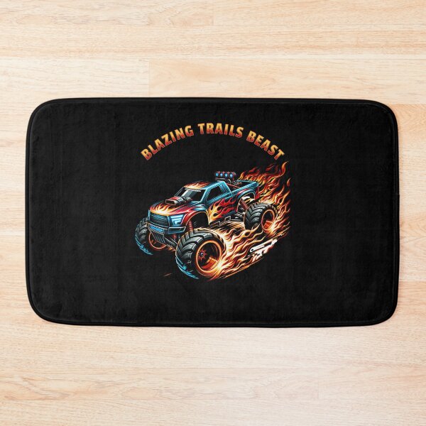 Item preview, Monster remote truck - Blazing trails beast - Monster Trucks Are My Jam designed and sold by JansenGS.