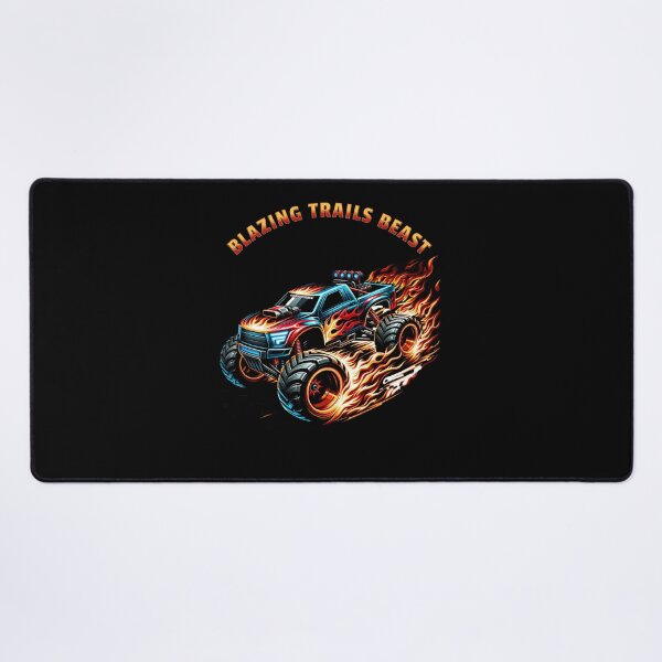 Item preview, Monster remote truck - Blazing trails beast - Monster Trucks Are My Jam designed and sold by JansenGS.