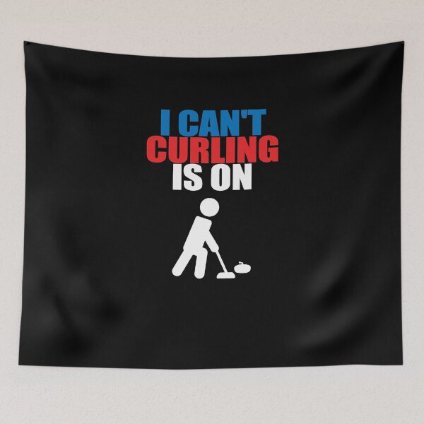 Item preview, I Can't Curling Is On designed and sold by TeeTimeGuys.