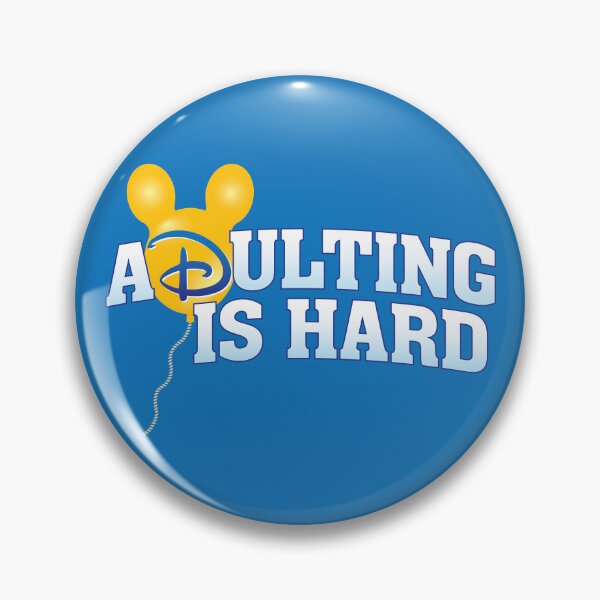 Item preview, Adulting is Hard (for Dark Backgrounds) designed and sold by cre8ivemlq.
