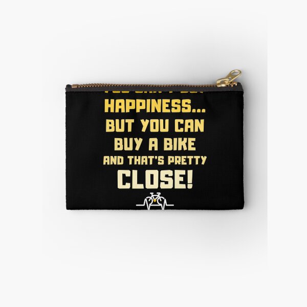 Item preview, You Can't Buy Happiness.. But You Can Buy A Bike! Cycling Humor designed and sold by DomTeesHaven.