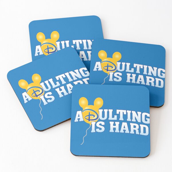 Item preview, Adulting is Hard (for Dark Backgrounds) designed and sold by cre8ivemlq.