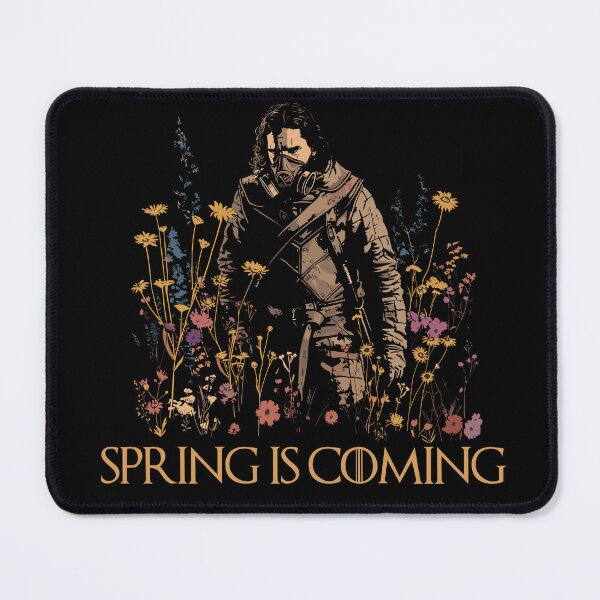 Item preview, "Spring is Coming" Tee: A Game of Pollens! - funny tee designed and sold by Loffartdesign.