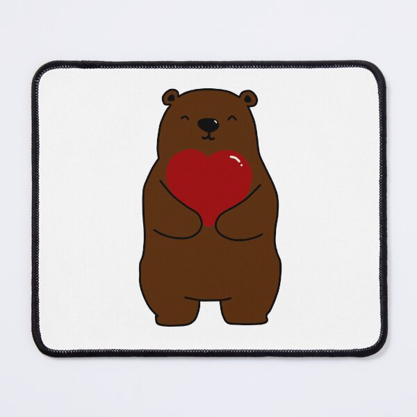 Item preview, Bear with heart designed and sold by ruelia.
