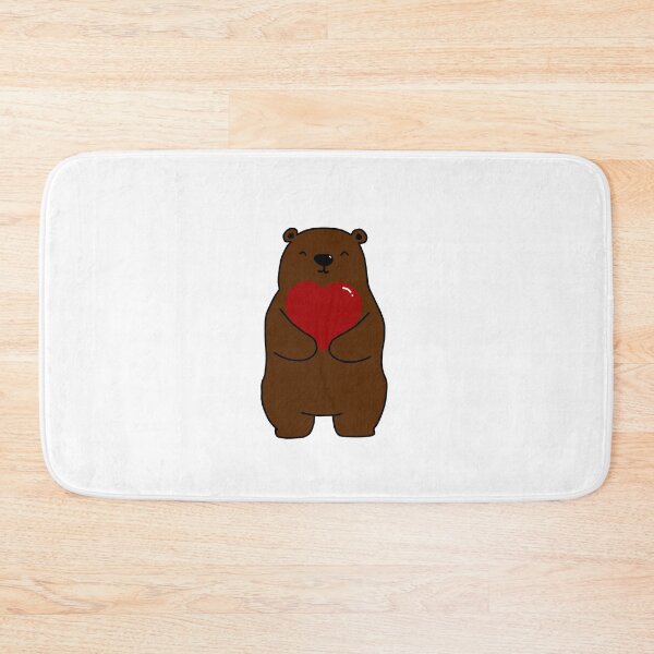 Item preview, Bear with heart designed and sold by ruelia.