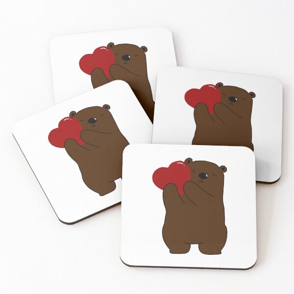 Item preview, Bear holding a heart designed and sold by ruelia.
