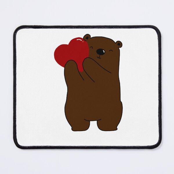 Item preview, Bear holding a heart designed and sold by ruelia.
