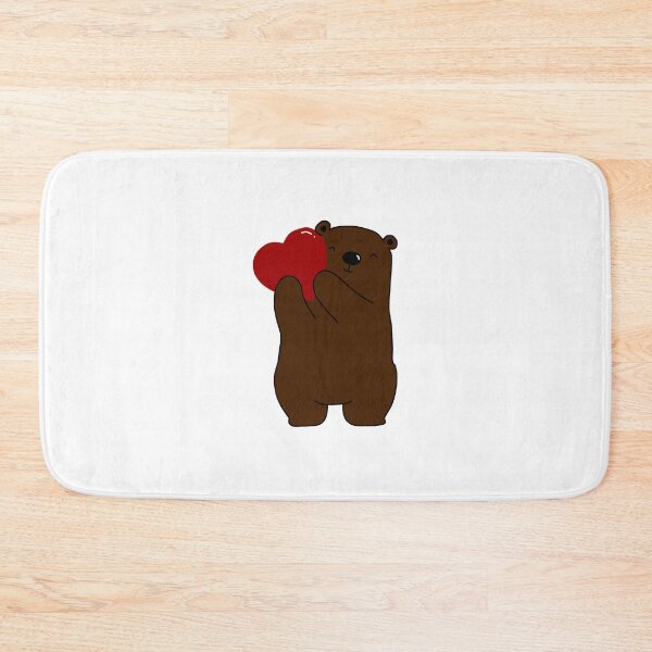 Item preview, Bear holding a heart designed and sold by ruelia.