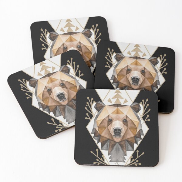Item preview, Geometric Bear designed and sold by Elpico11.